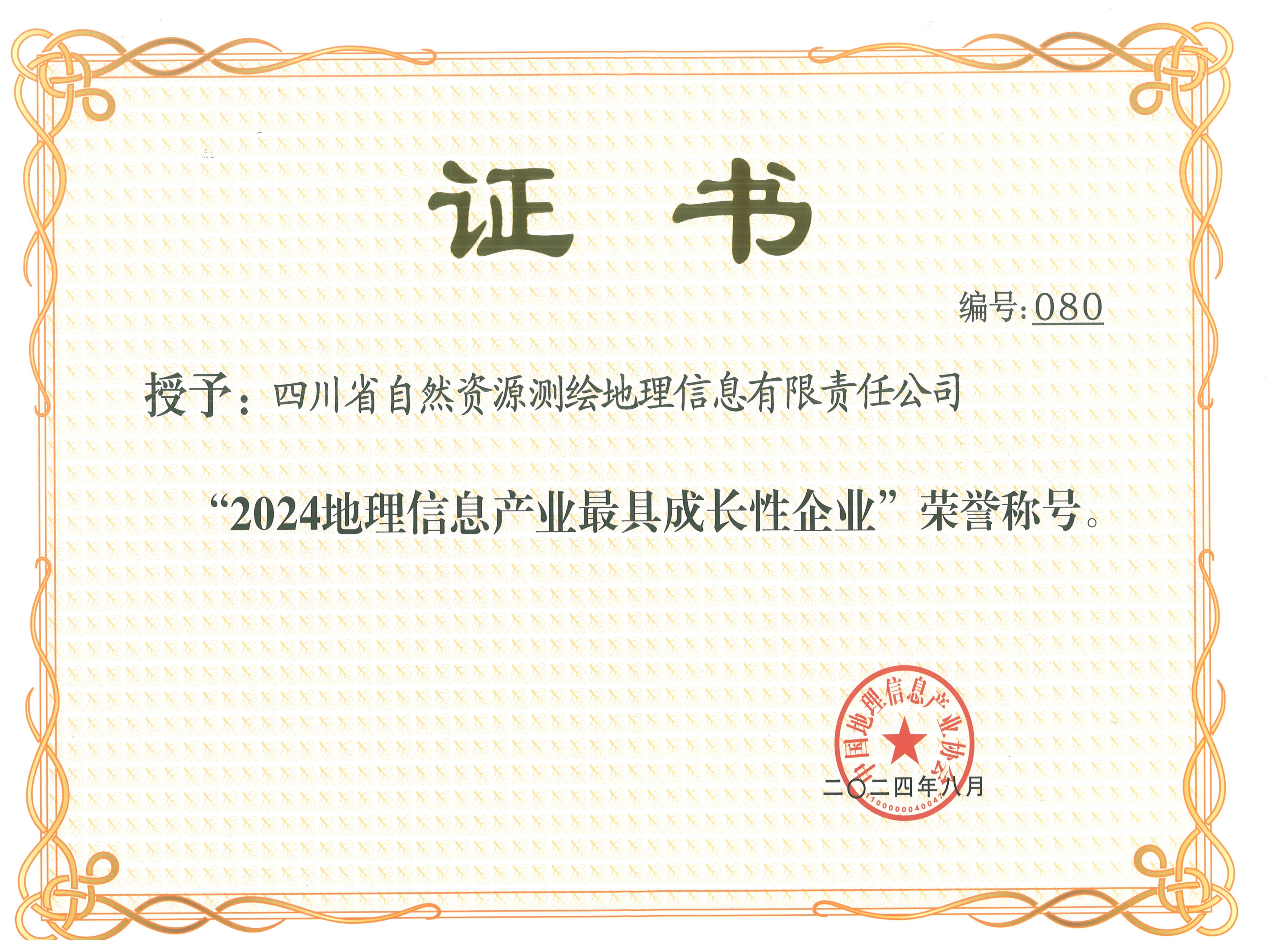 2024地舆信息工业最具生长性企业 2024地舆信息工业最具生长性企业